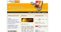 Desktop Screenshot of itsnet.com.mx
