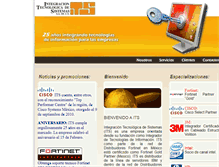 Tablet Screenshot of itsnet.com.mx